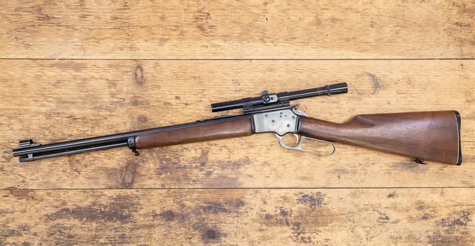 Marlin Golden 39A Mountie 22 S/L/LR Used Trade-in Lever-Action Rifle with Scope Marlin Golden 39A Mountie 22 S/L/LR Used Trade-in Lever-Action Rifle with Scope - Marlin Used Gun Collection - Texas Gun Store