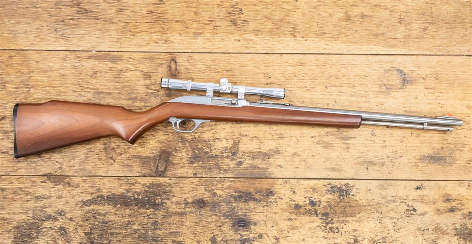 Marlin Model 60 22LR Police Trade-in Semi-Auto Rifle with Scope Marlin Model 60 22LR Police Trade-in Semi-Auto Rifle with Scope - Marlin Used Gun Collection - Texas Gun Store