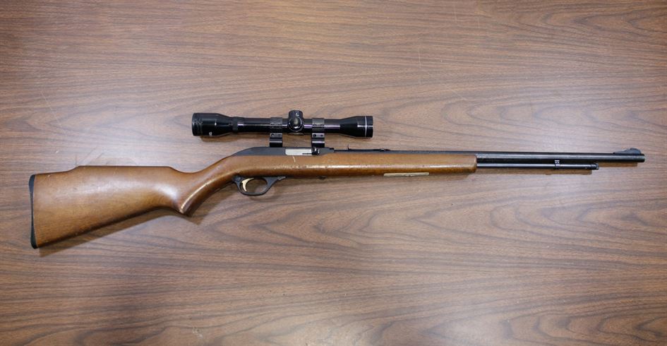 Marlin 60 22LR Police Trade-In Rifle with Optic Marlin 60 22LR Police Trade-In Rifle with Optic - Marlin Used Gun Collection - Texas Gun Store